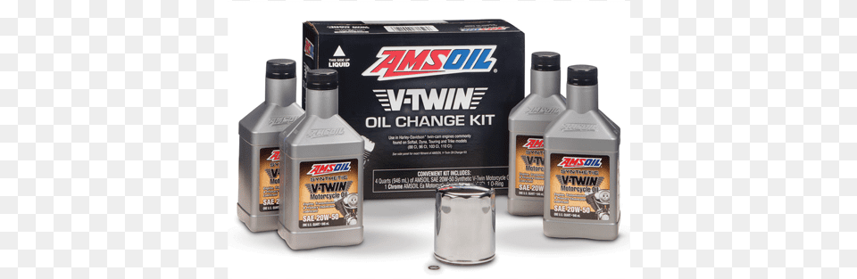 Amsoil V Twin Kit, Bottle, Aftershave Free Transparent Png