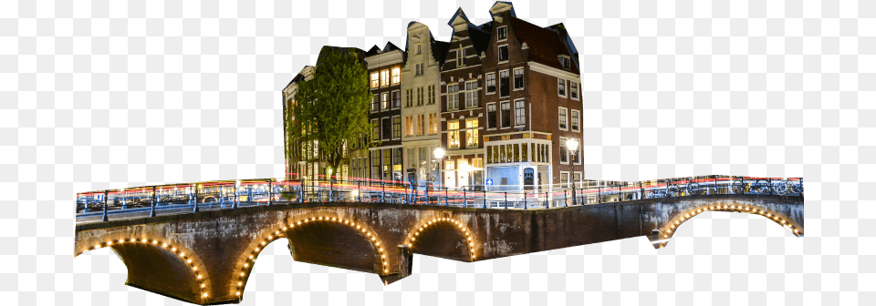 Amsterdam Civitas Handshake Amsterdam Light Festival Boat Tour, Metropolis, Urban, City, Arch Free Png