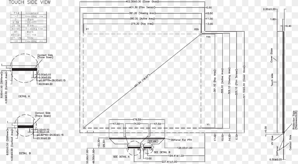 Amt P3027 A20 16 9 In Mm, Cad Diagram, Diagram Png Image