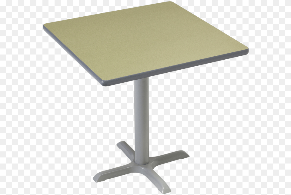 Amtab Pt3030 Square Cast Iron Cafe Table With Pedestal Base 30 W X L Solid, Dining Table, Furniture, Desk, Computer Free Png Download