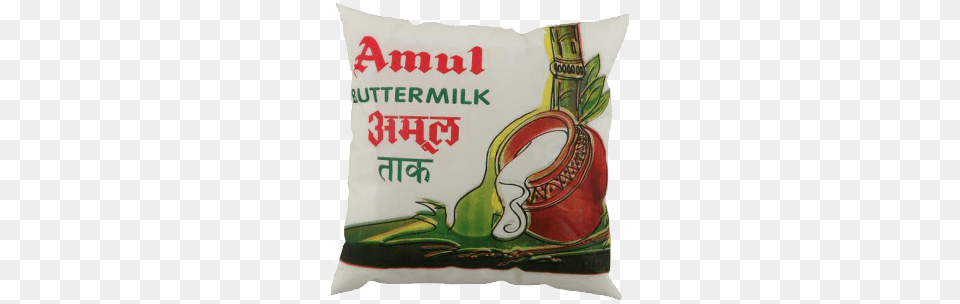 Amul Butter Milk Chaas, Cushion, Home Decor, Pillow Free Transparent Png