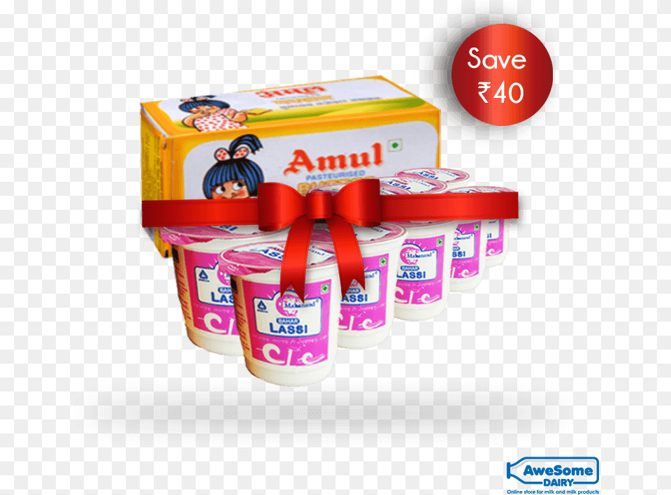 Amul Butter Priceamul Butter And Mahanand Lassi Online Amul Butter Offer, Yogurt, Food, Dessert, Can Free Png Download