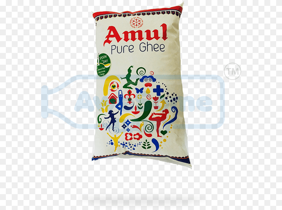 Amul Is The Leading Brand In India For Its Food Products Amul Ghee, Cushion, Home Decor, Pillow, Person Free Transparent Png