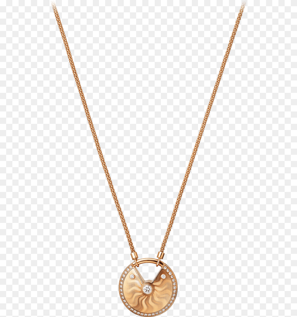 Amulette De Cartier Gold, Accessories, Jewelry, Necklace, Pendant Png Image