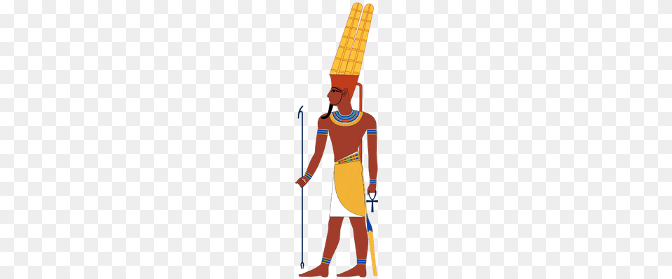 Amun Egyptian God Background, Clothing, Costume, Person, Adult Png Image