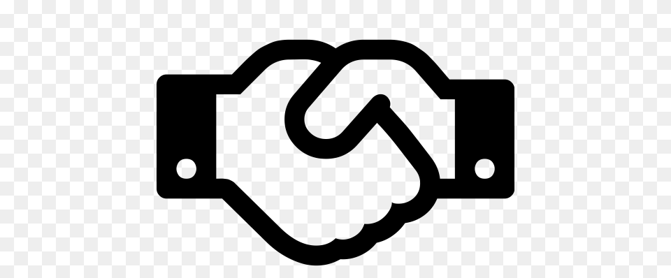 Amy Handshake O Handshake Partnership Icon And Vector, Gray Png