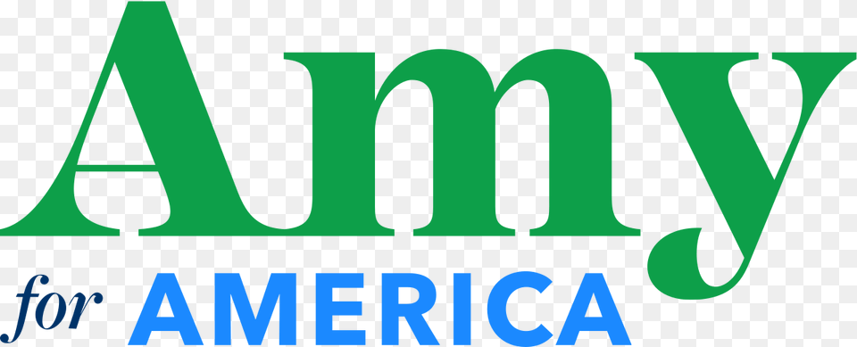 Amy Klobuchar For President Logo, Green, Text Free Transparent Png
