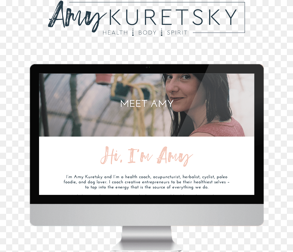 Amy Kuretsky Acupuncturist Website Design Basket Web Design, Adult, Person, Woman, Female Png