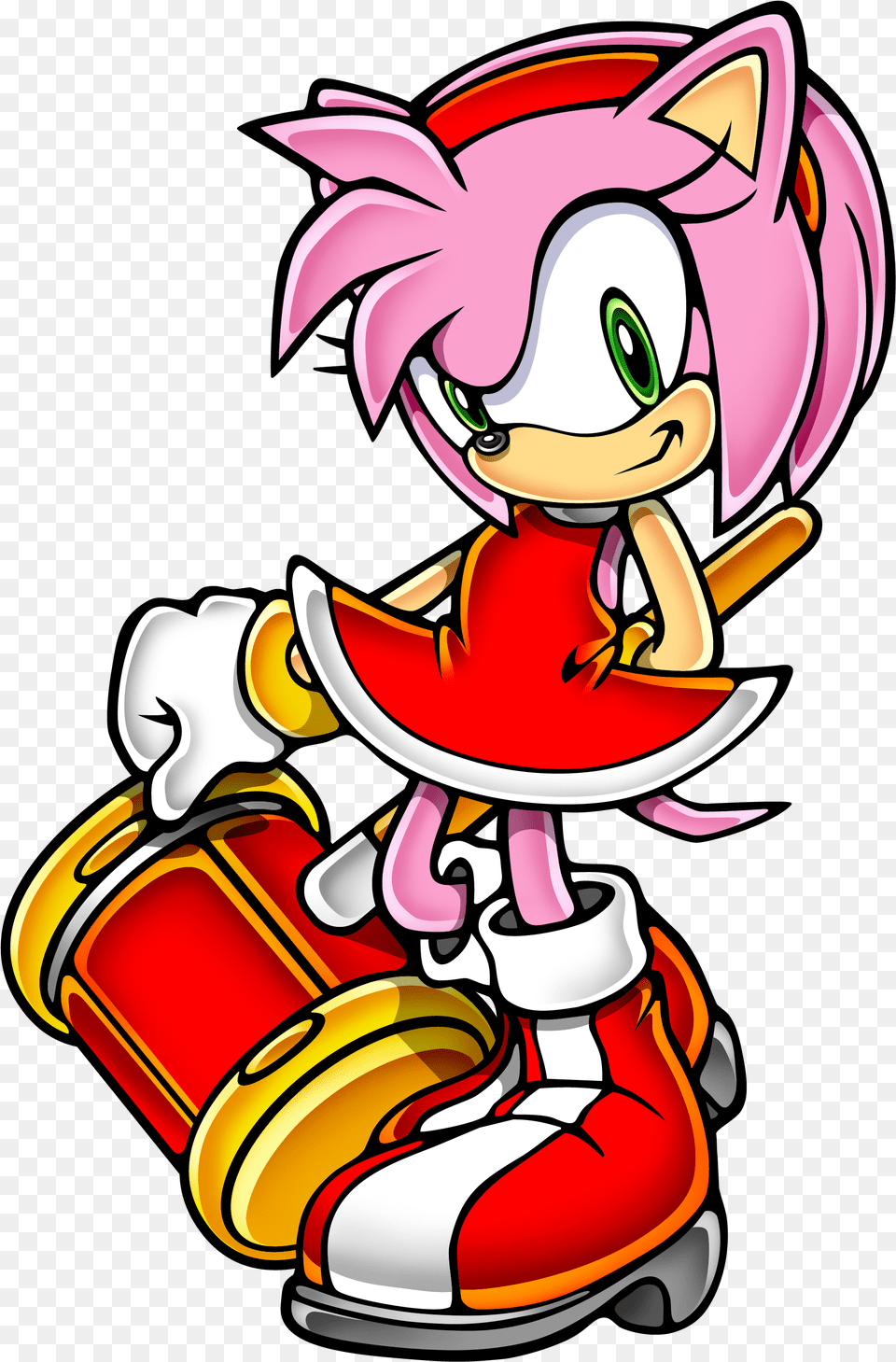 Amy Rose Amy Rose Advance, Dynamite, Weapon, Cartoon Png Image