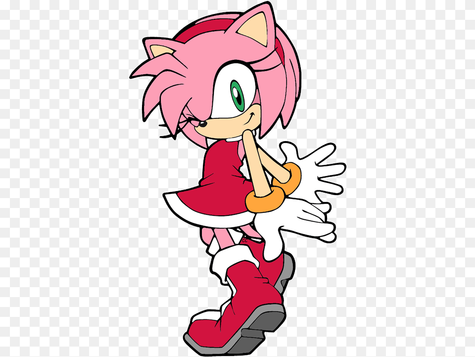 Amy Rose Amy Rose Sonic Advance, Book, Comics, Publication, Baby Png Image