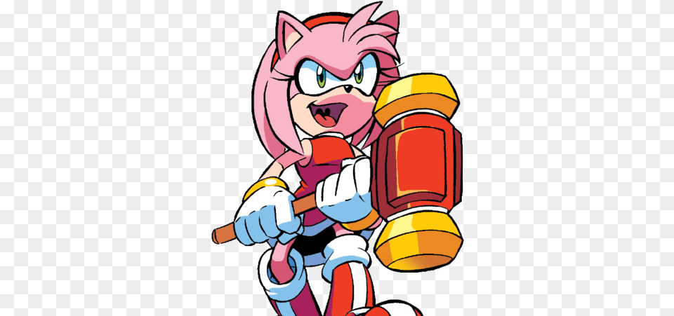 Amy Rose Archie Sonic News Network Fandom Amy Rose, Baby, Person, Face, Head Png