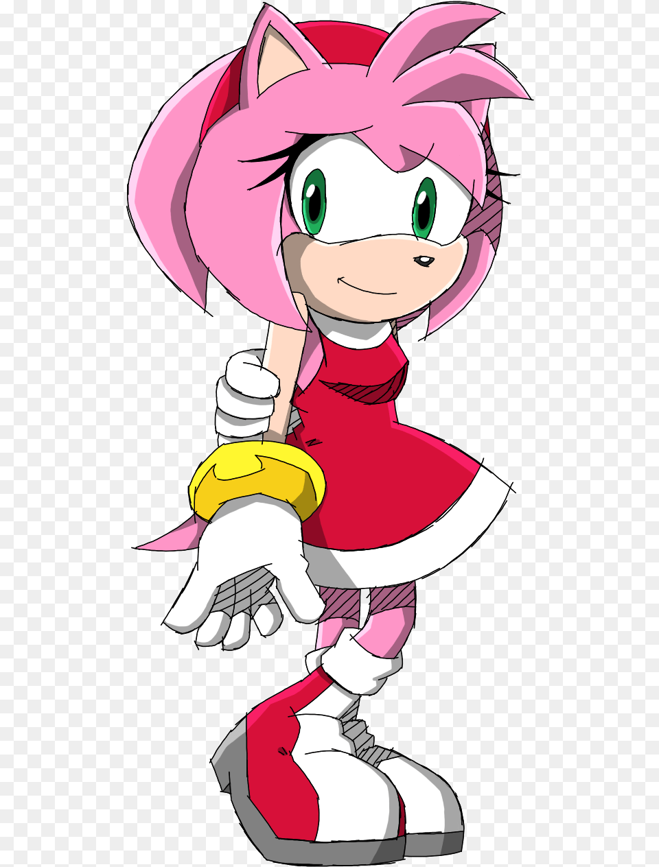 Amy Rose By Brittnichols Fur Affinity Dot Net Fictional Character, Book, Comics, Publication, Baby Free Transparent Png