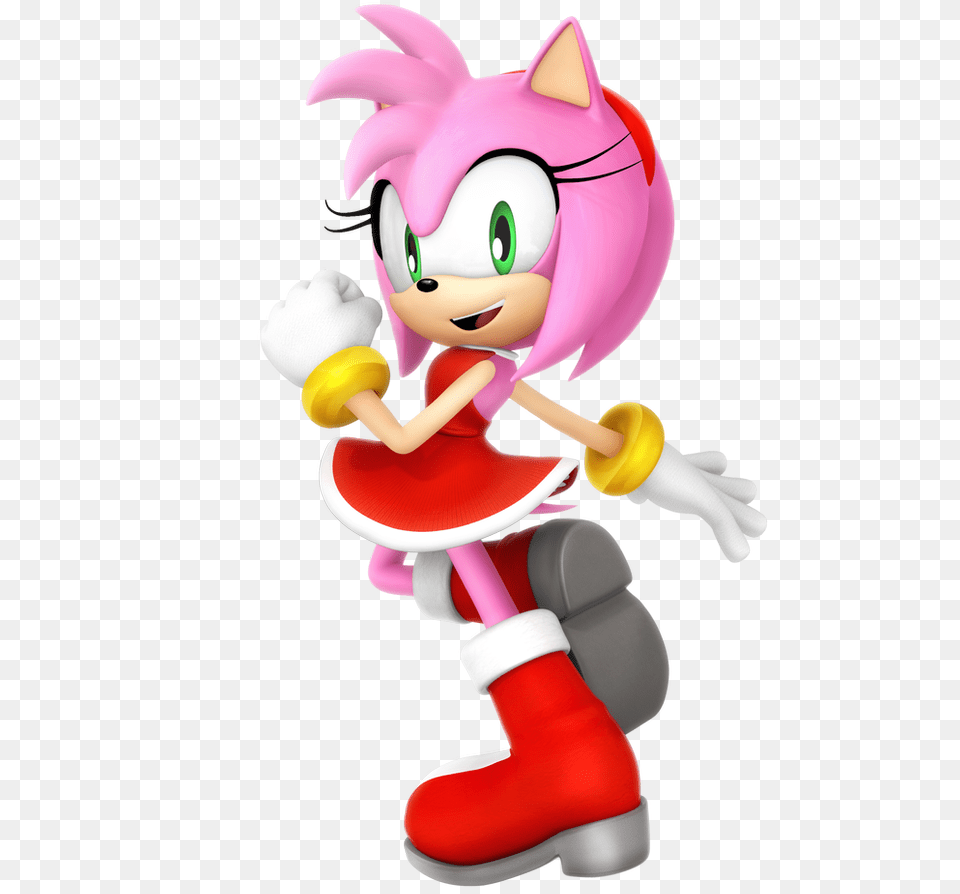 Amy Rose Nibroc Rock Hd Download Nibroc Rock Amy Rose Render, Toy, Face, Head, Person Free Png