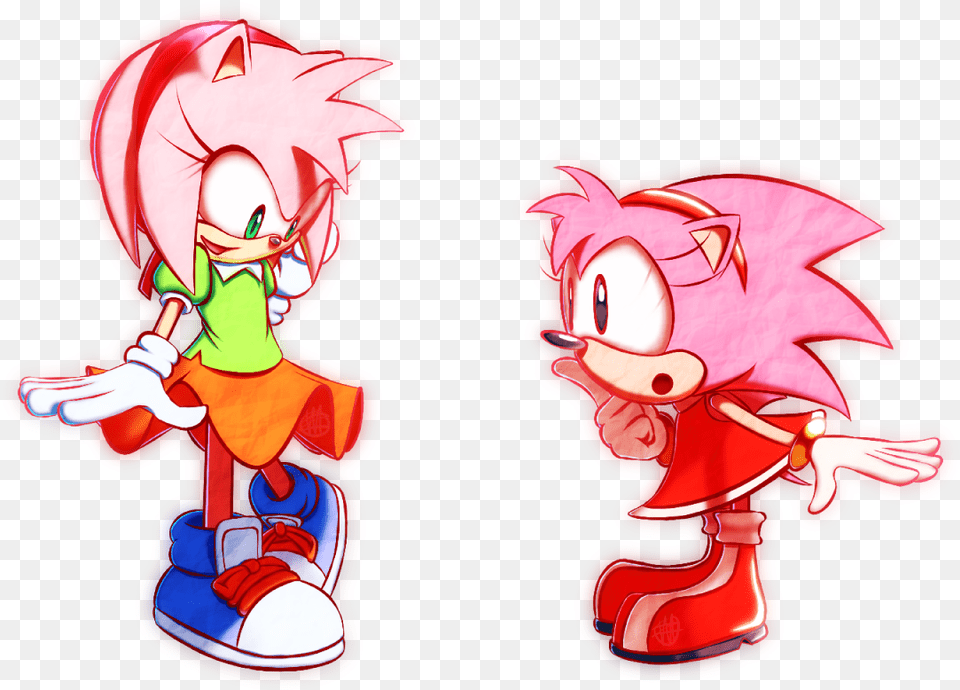 Amy Rose Outfit Swap, Book, Comics, Publication, Baby Free Png Download