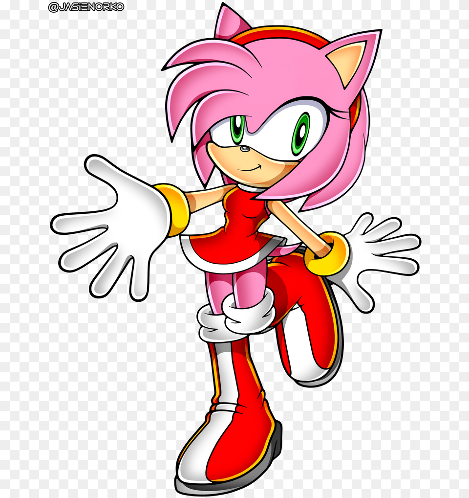 Amy Rose Pic Sonic Adventure Amy Rose, Book, Comics, Publication, Baby Free Png Download