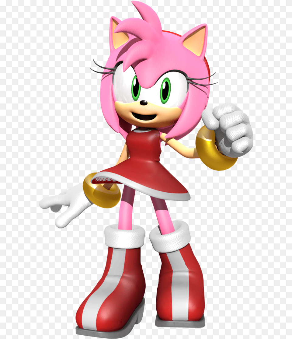 Amy Rose Render By Jaysonjeanchannel Sonic Amy Rose Render, Baby, Person, Face, Head Png