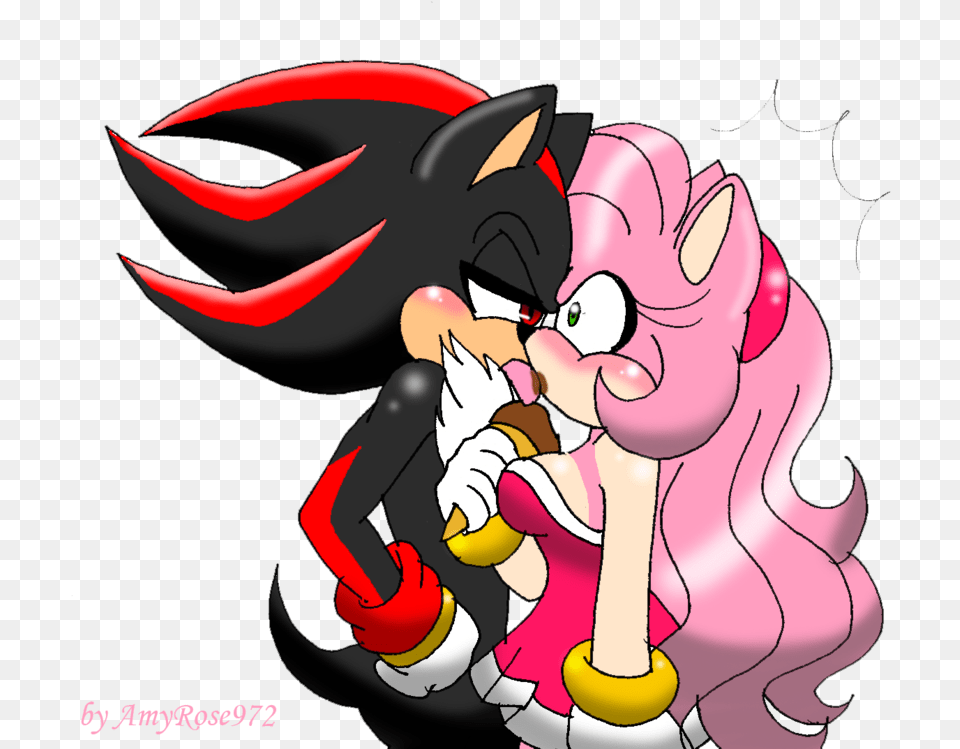 Amy Rose Shadow The Hedgehog Rouge The Bat Sonic Heroes Shadow The Hedgehog And Amy Rose, Book, Comics, Publication, Baby Png