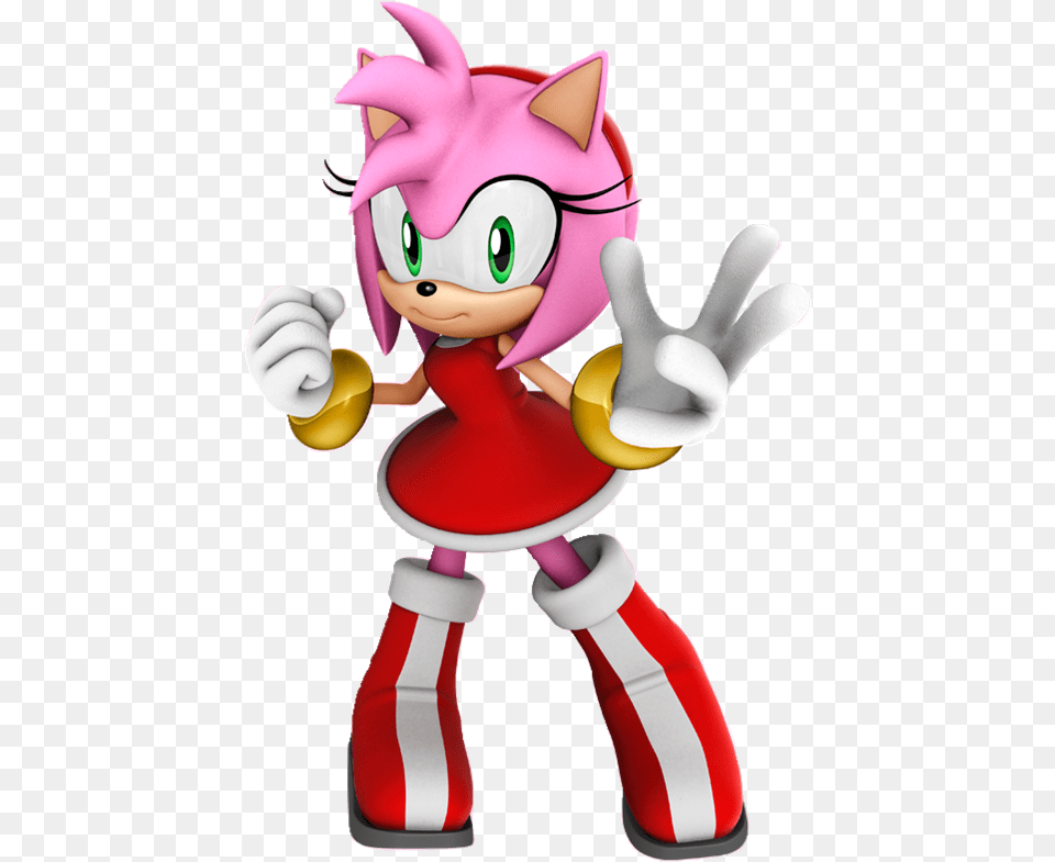 Amy Rose Transformed Amy Rose Sonic, Toy, Face, Head, Person Png