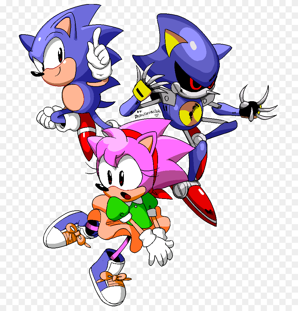Amy Sonic Cd, Book, Comics, Publication, Baby Free Png Download