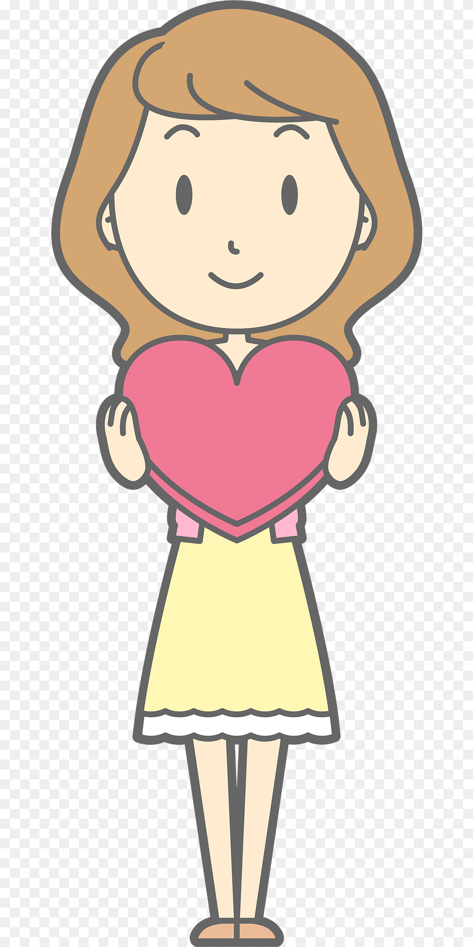 Amy Woman Is Holding A Red Heart Clipart, Person, Face, Head, Book Png