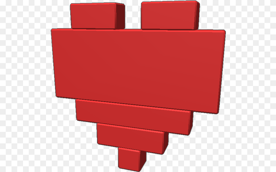 An 8 Bit Zelda Heart From First Game Note Do Not Stare Couch, Mailbox Png