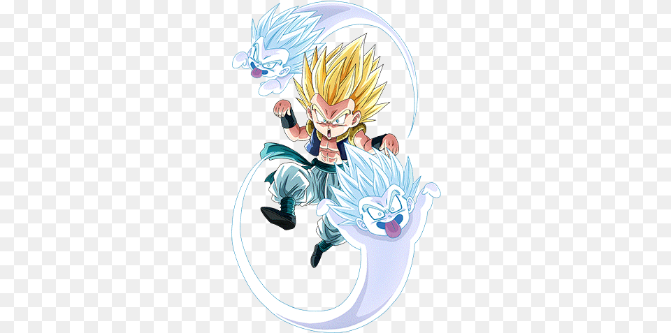 An Absurd Plan Super Saiyan Gotenks Amp Ghost Super Saiyan, Book, Comics, Publication, Baby Png