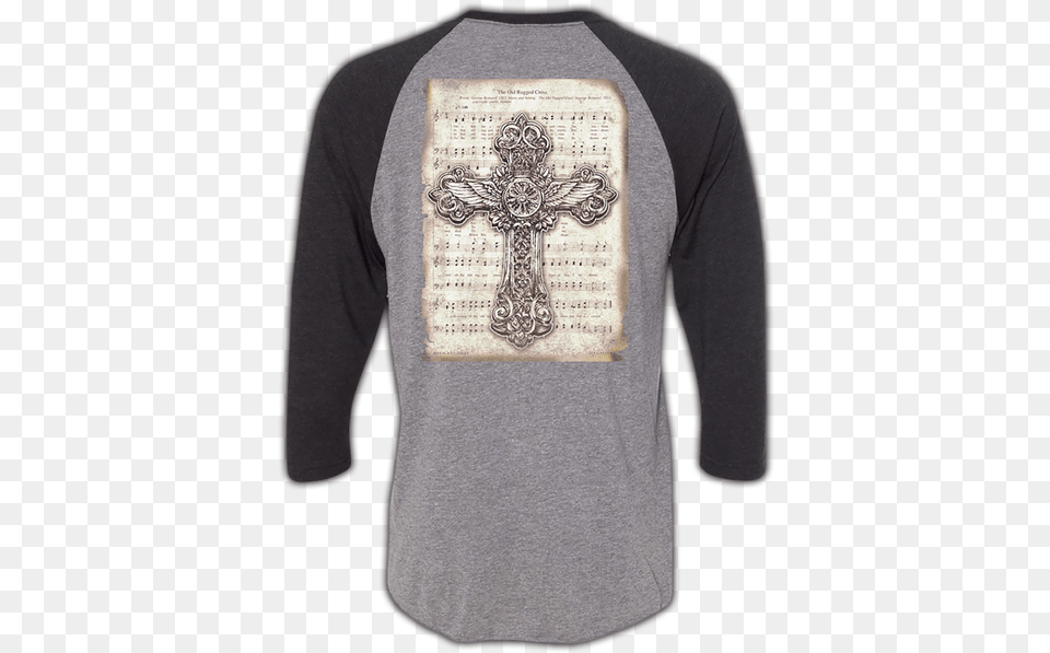 An Actual Rustic Hymnal, Clothing, Cross, Long Sleeve, Sleeve Free Transparent Png