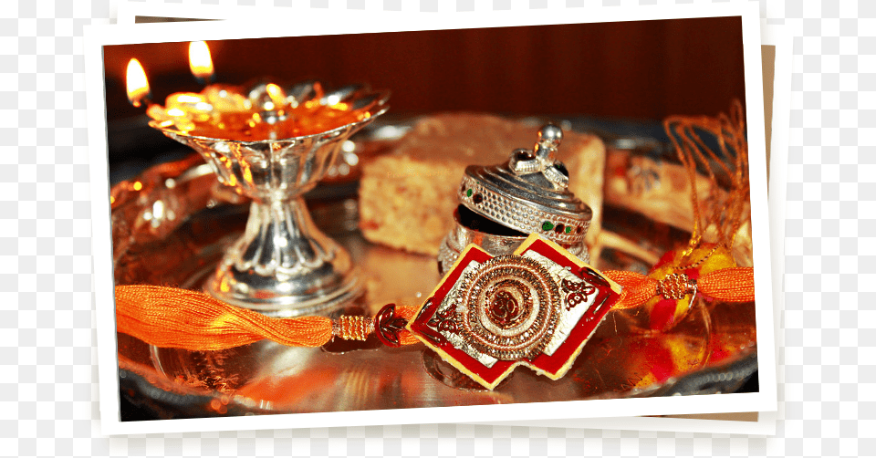 An Aesthetically Decorated Thali Offers An Impression Happy Raksha Bandhan Images Download, Accessories Png
