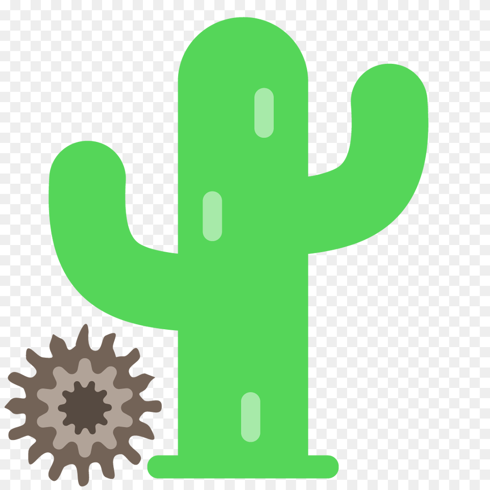 An Animation Of A Cactus And Tumbleweed Animated Vector Graphics, Plant, Animal, Bear, Mammal Free Transparent Png