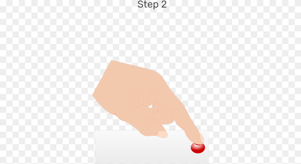 An Animation Of A Drop Of Blood Being Placed On One Illustration, Body Part, Finger, Hand, Person Png