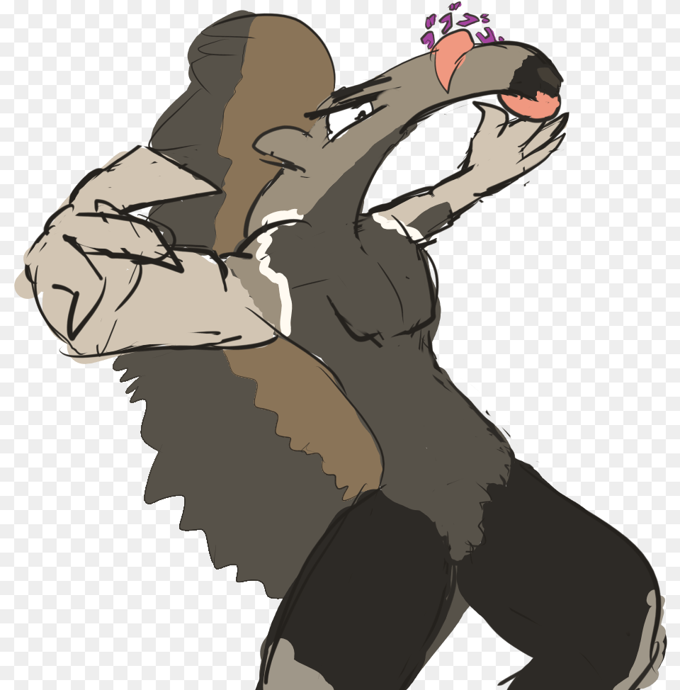 An Anteater Jojo Cartoon, Adult, Female, Person, Woman Free Png Download