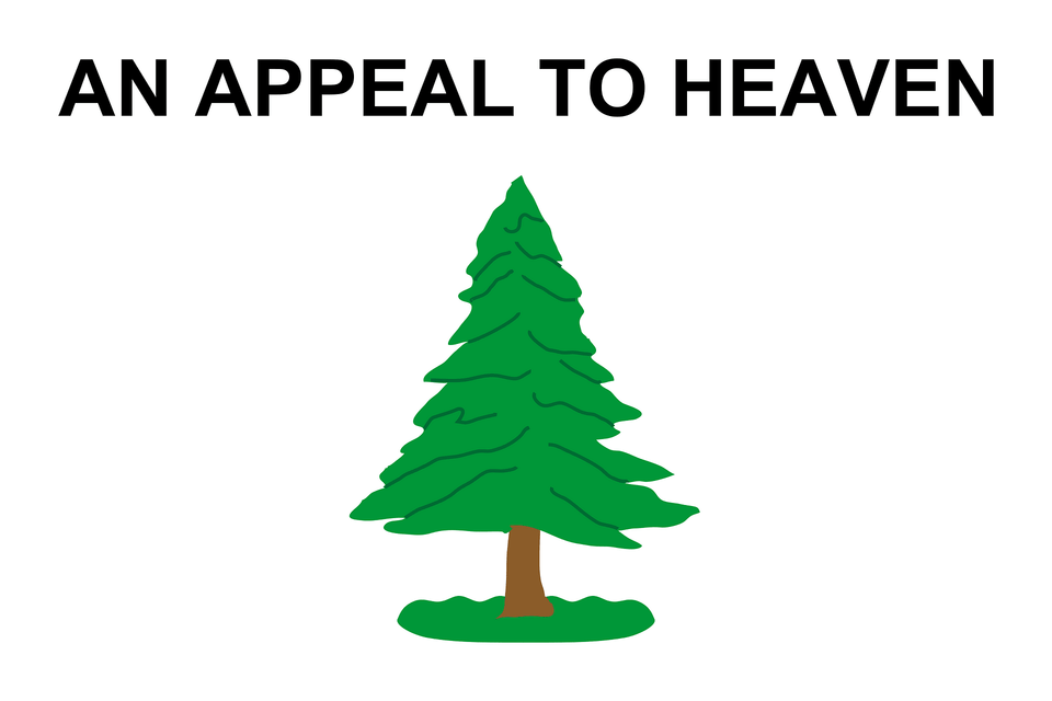 An Appeal To Heaven Flag Clipart, Pine, Plant, Tree, Fir Free Transparent Png