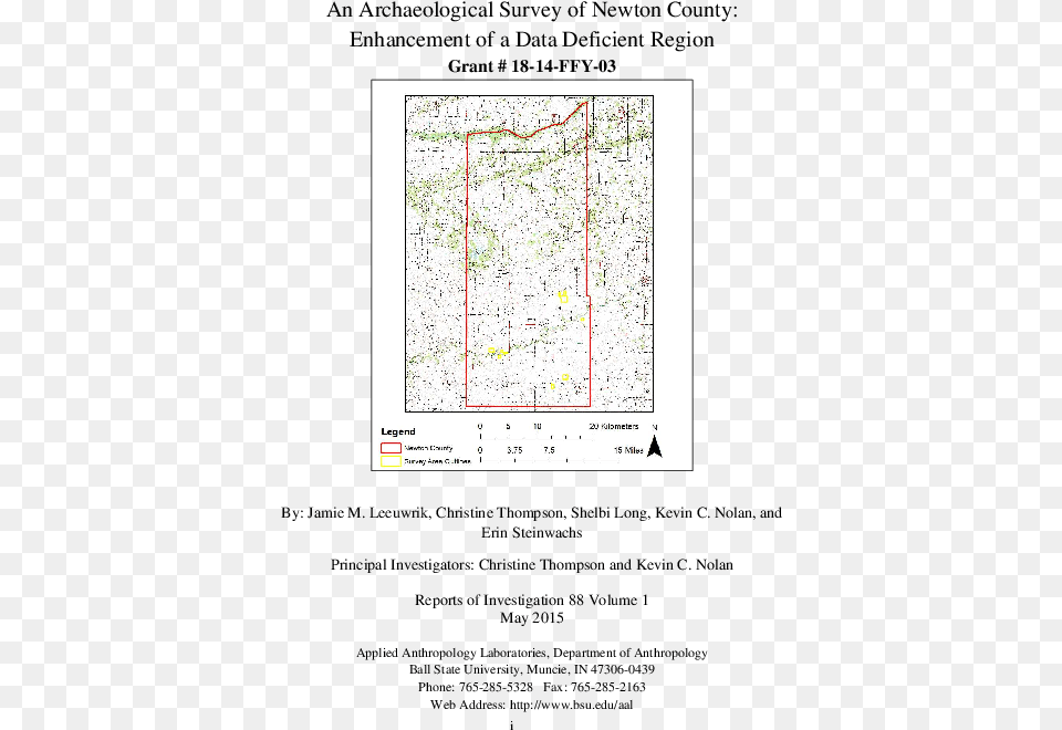 An Archaeological Survey Of Newton County Diagram, Chart, Plot, Plant, Vegetation Png Image