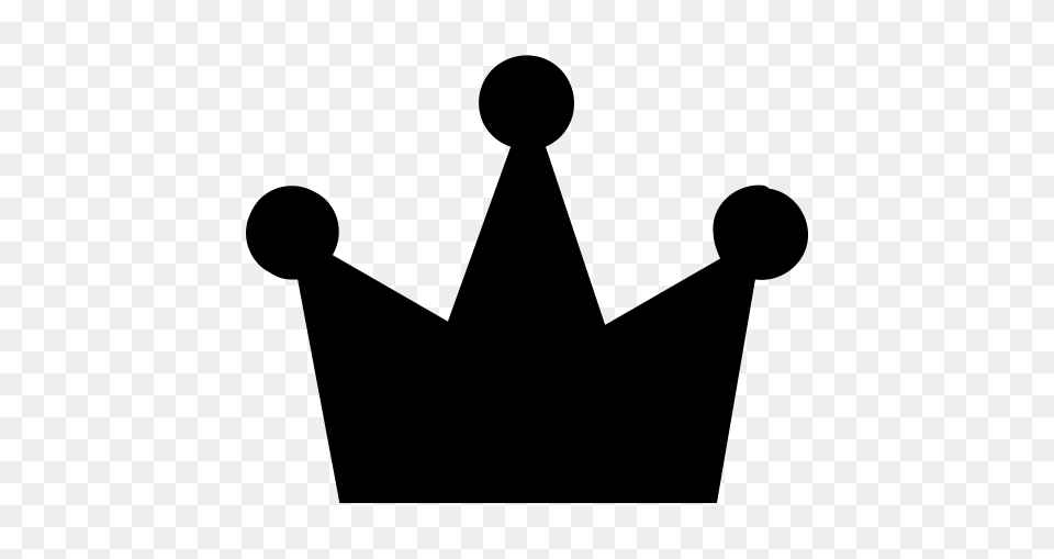 An Crown Crown King Icon With And Vector Format For, Gray Free Png Download