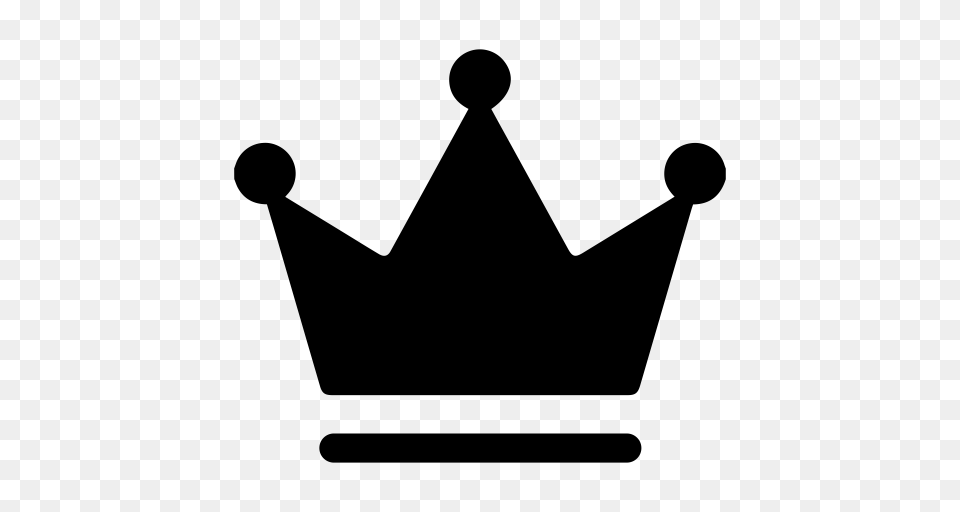 An Crown Crown King Icon With And Vector Format For Free, Gray Png