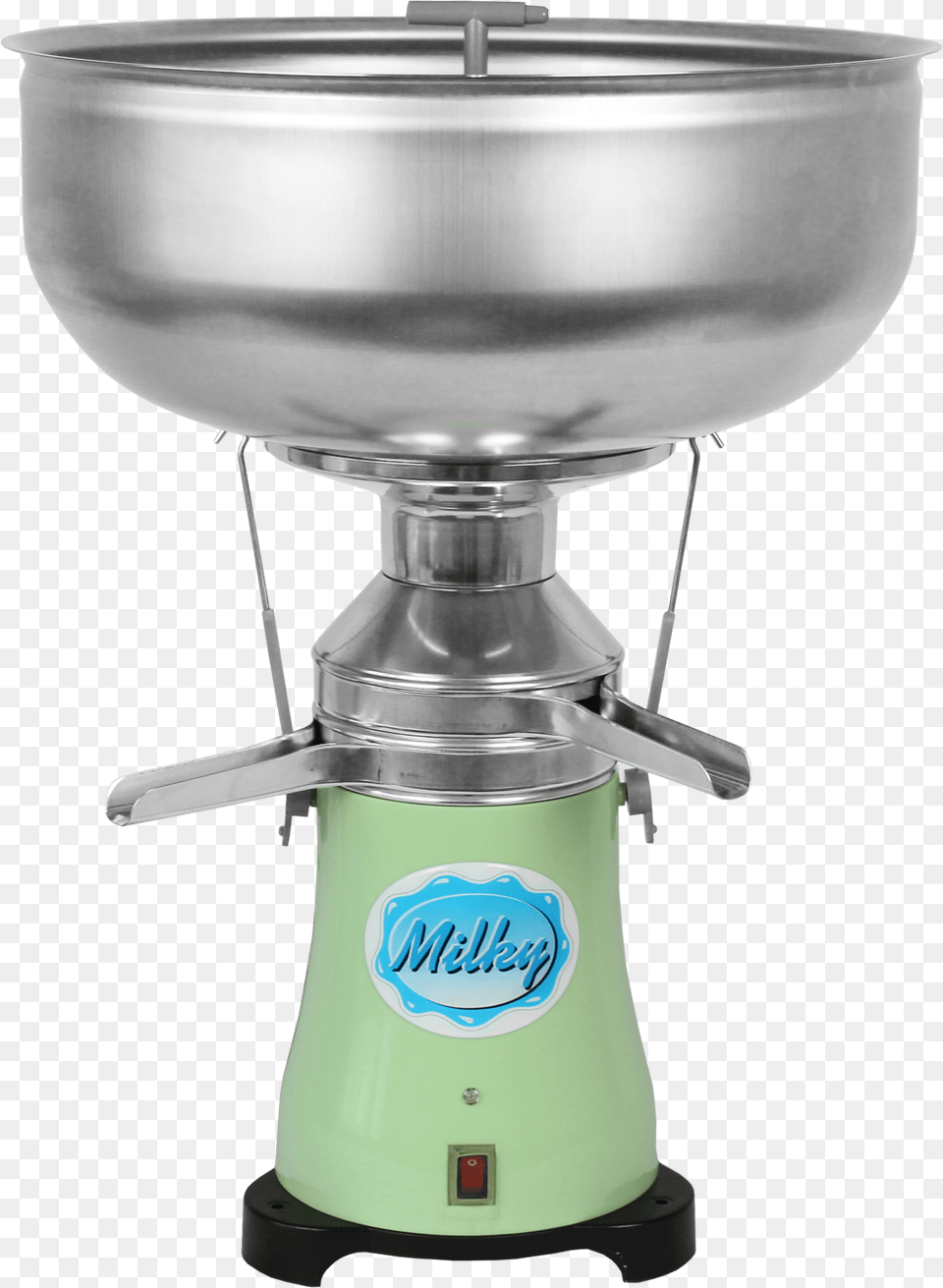 An Electric Cream Separator On A White Background Cream Separator Machine, Device, Appliance, Electrical Device, Bottle Png Image