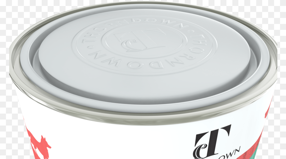 An Embossed Roundel Logo On The Can Lid Adds A Touch Logo, Tin, Aluminium, Canned Goods, Food Png