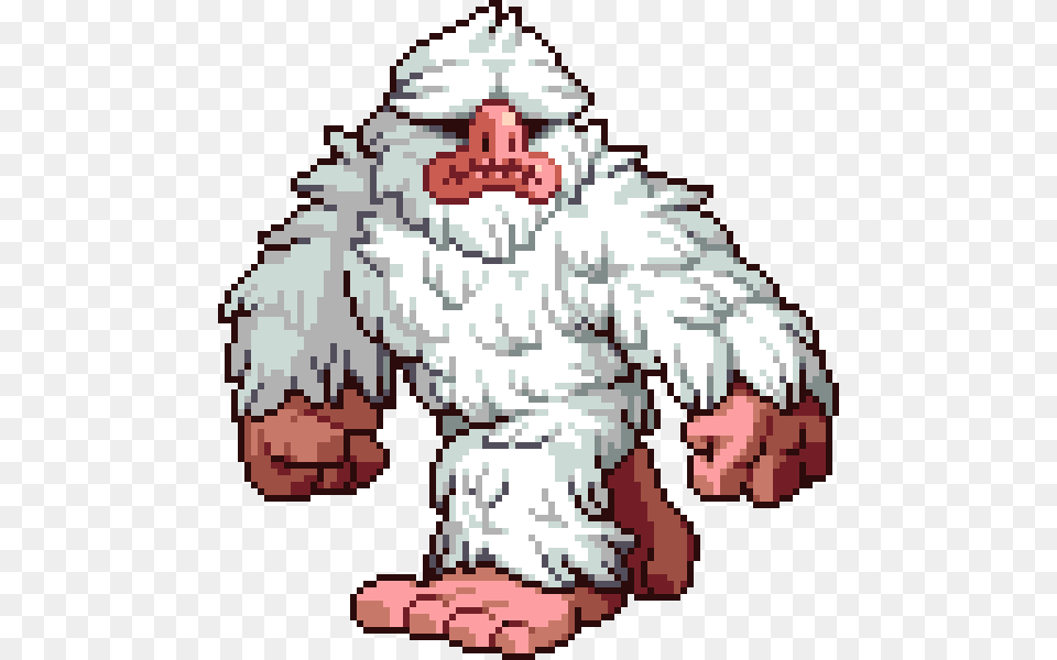 An Enemy Designpixel Art I Did For The Mother 4 Fangame Enemy Pixel Sprite, Animal, Mammal, Monkey, Wildlife Png Image