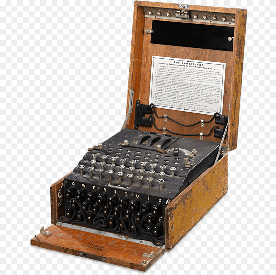 An Enigma Enigma Machine, Cabinet, Furniture, Computer Hardware, Electronics Png Image