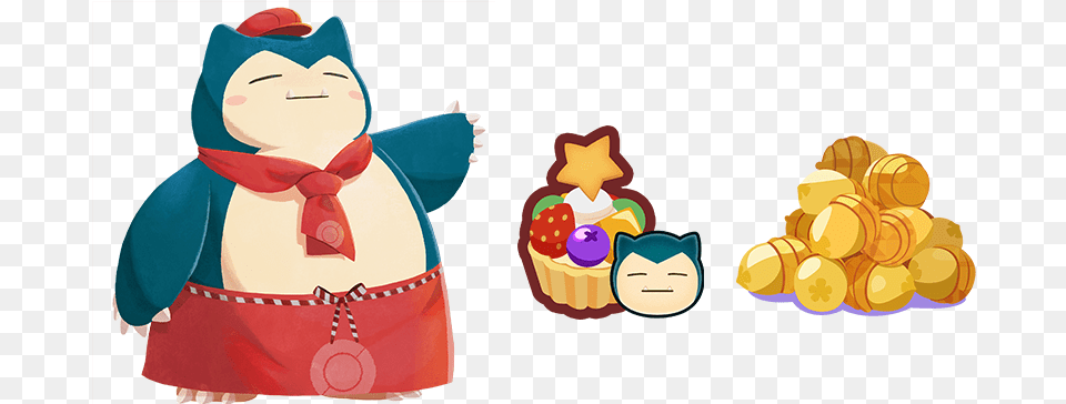 An Enormous Snorlax Is Here Pokemon Cafe Mix Mimikyu, Baby, Person Free Png Download