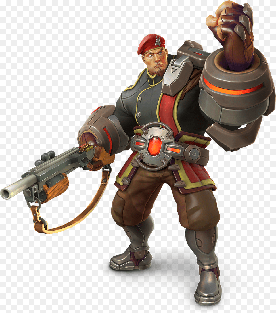 An Error Occurred Paladins Buck Skin, Gun, Weapon, Adult, Male Png