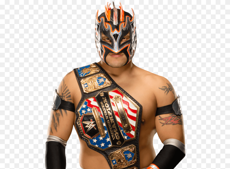 An Error Occurred Wwe Kalisto, Person, Skin, Tattoo, Adult Free Png Download