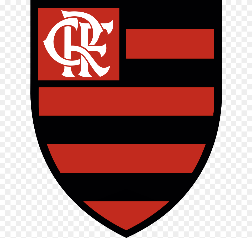 An Escutcheon With Horizontal Red And Black Stripes Clube De Regatas Do Flamengo, Armor, Logo, Shield Free Transparent Png