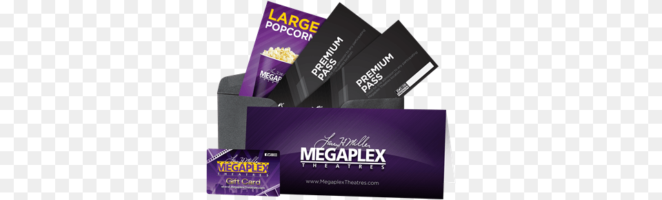 An Evening With Megaplex Gift Package Horizontal, Paper, Text, Business Card, Advertisement Free Transparent Png