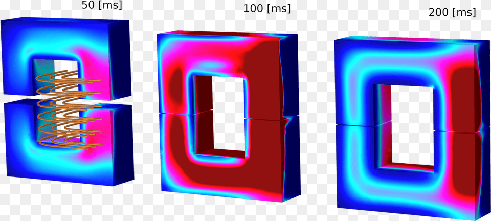 An Example Of Visualizing Em Plots With The Acdc Module Acdc, Light, Neon, Computer Hardware, Electronics Png