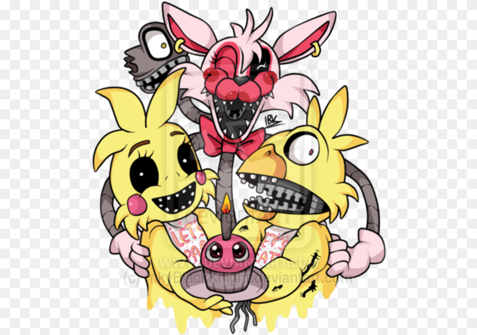 An Five Nights At Freddy S 2 Five Nights At Freddy Cartoon, Book, Comics, Publication, Art Free Transparent Png