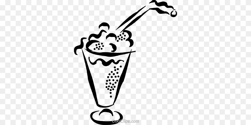 An Ice Cream Float Royalty Vector Clip Art Illustration, Beverage, Juice, Milk, Milkshake Free Png Download