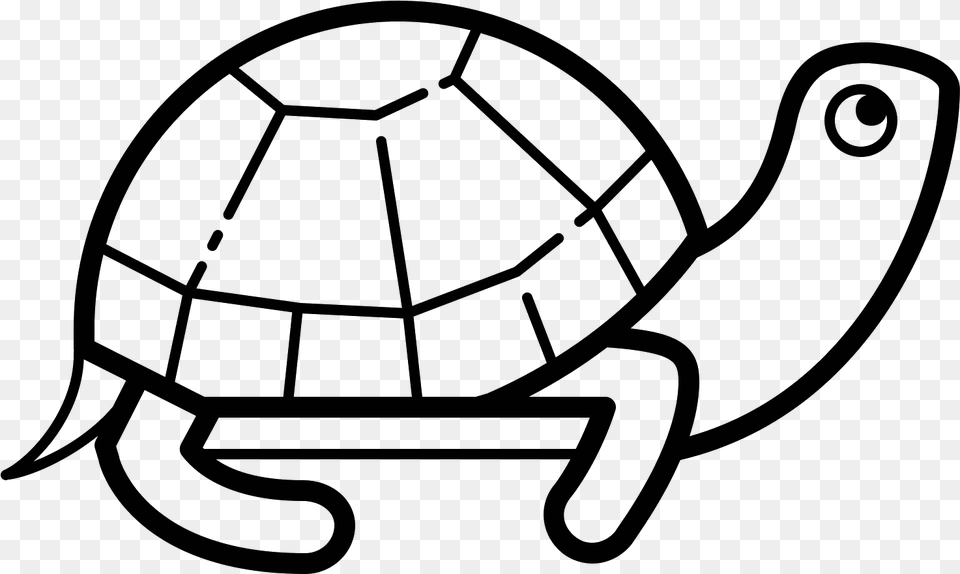 An Icon Of A Turtle Is Animal With A Head And Body Tennis Racket Icon, Gray Free Png