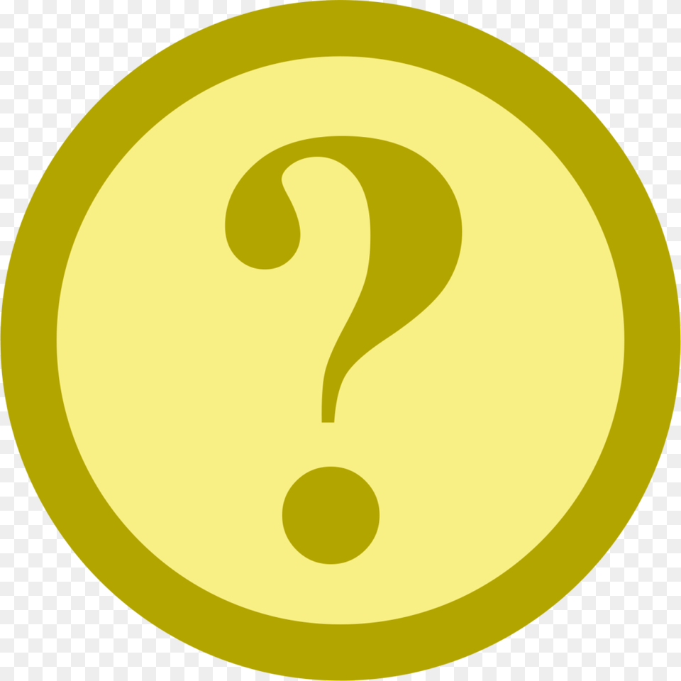 An Icon Showing A Question Mark Punctuation, Symbol, Text Free Transparent Png