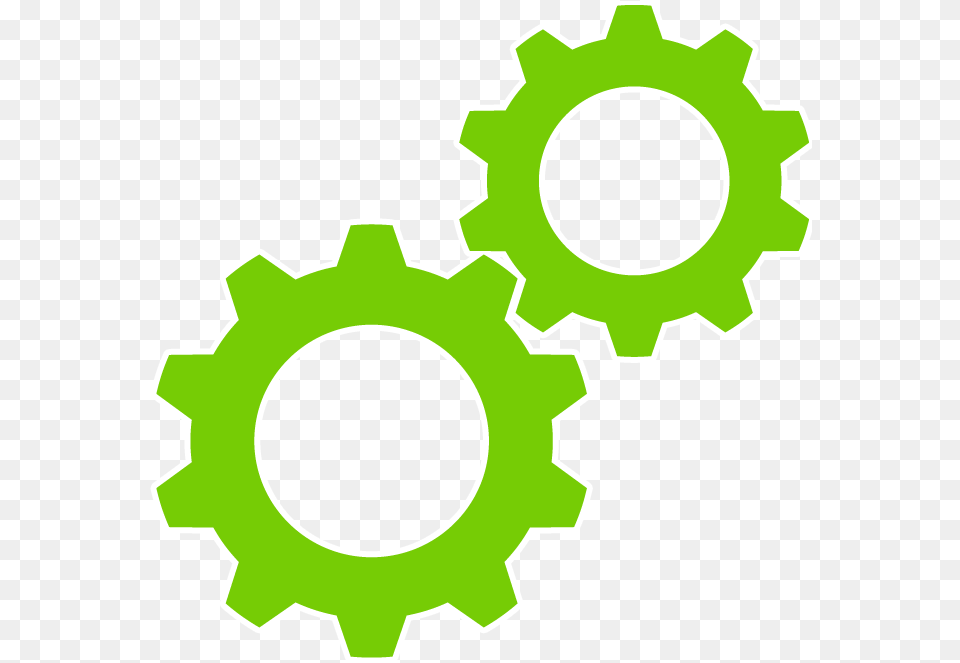 An Icon To Represent Business Website Hosting Green Services Icon, Machine, Gear, Bulldozer Png Image